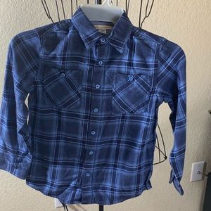CANYON RIVER BLUES PLAID LONG SLEEVE BUTTON DOWN